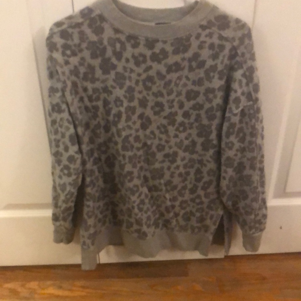 Tunic sweatshirt
